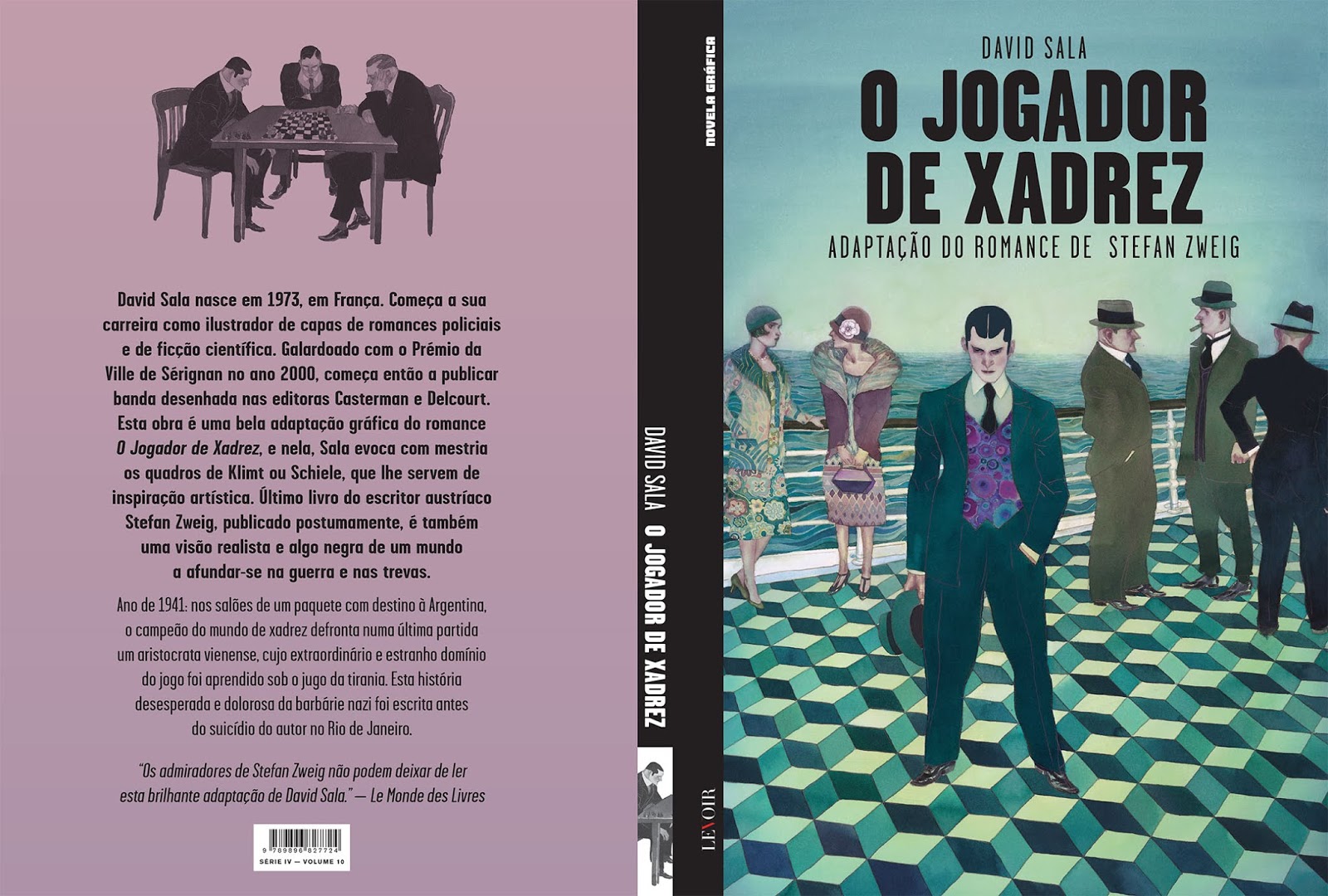  O Jogador de Xadrez: Schachnovelle (Portuguese Edition